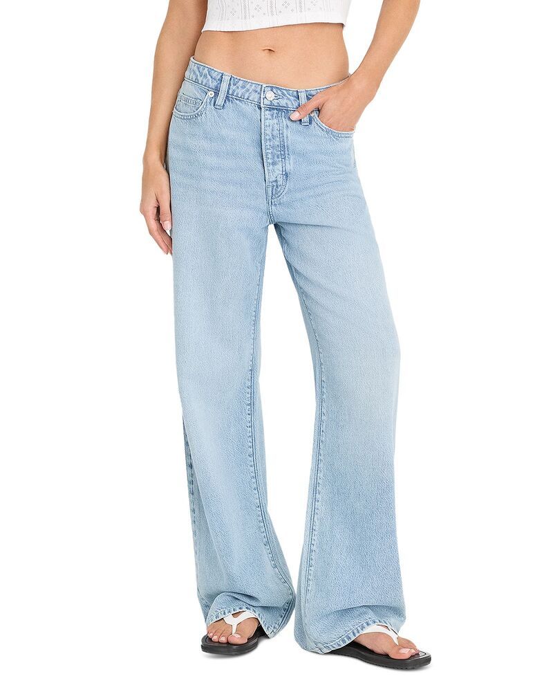 グッドアメリカン レディース ボトムス デニムパンツ ワイドレッグ ジーンズ Good American Weightless High Rise Wide Leg Jeans indigo1250 Indigo1250