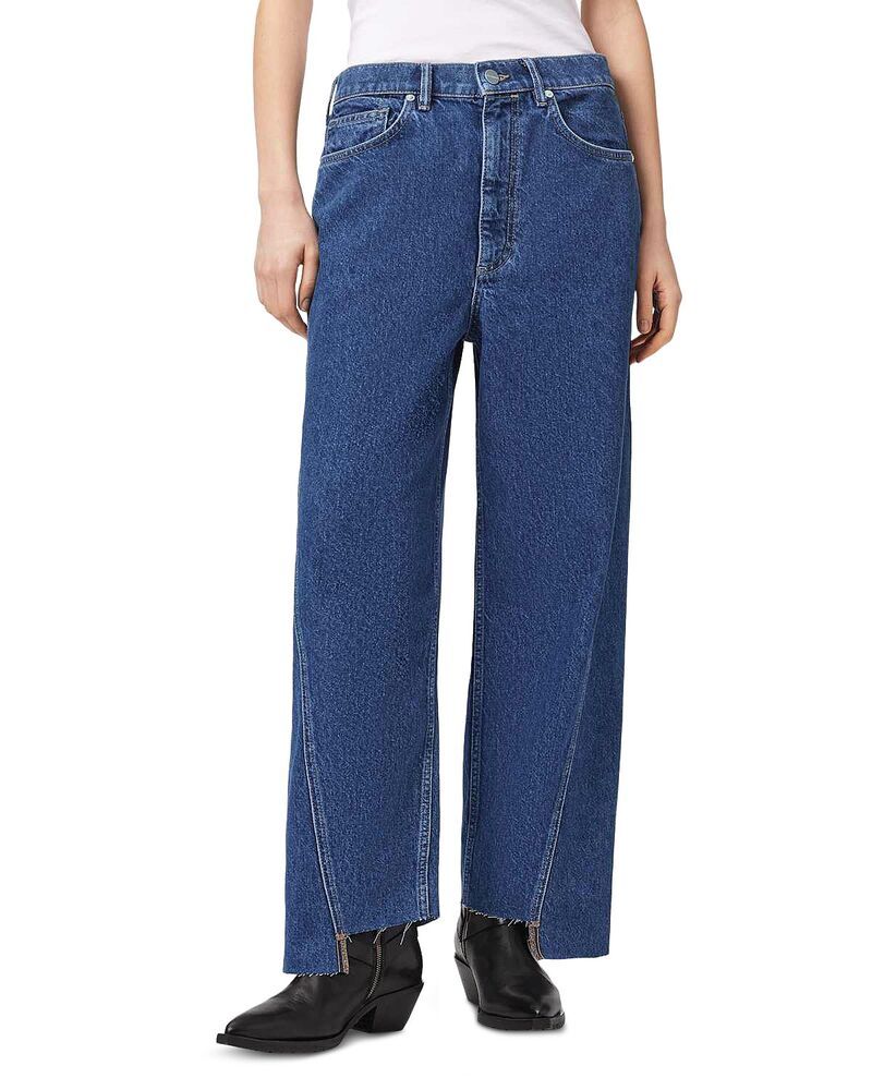 オールセインツ レディース ボトムス デニムパンツ ジーンズ ALLSAINTS Fox Mid Rise Loose Jeans in Dark Indigo Dark Indigo インディゴ