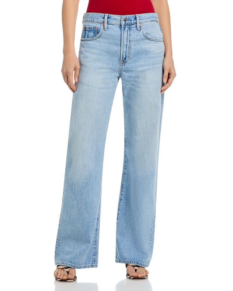 ピストーラ レディース ボトムス デニムパンツ ワイドレッグ ジーンズ Pistolarsen Relaxed High Rise Flare Wide Leg Jeans in Mellow