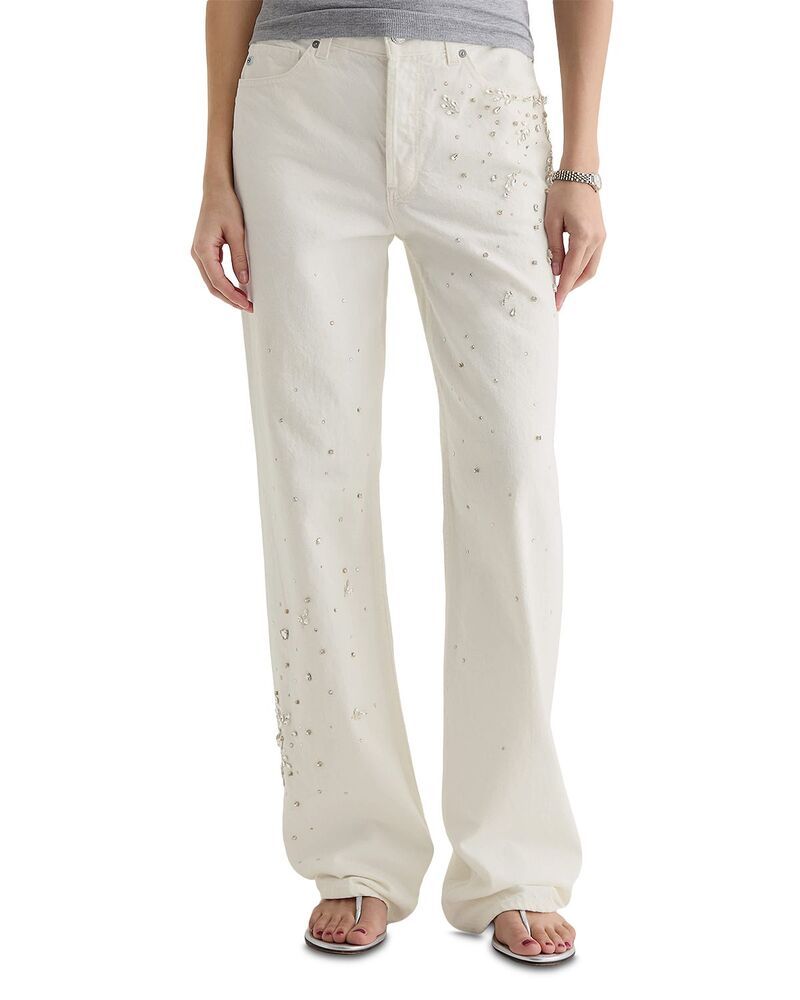 エージー レディース ボトムス デニムパンツ ジーンズ AG Hattie High Rise Barrel Jeans in Opal Radiance Opal Radiance