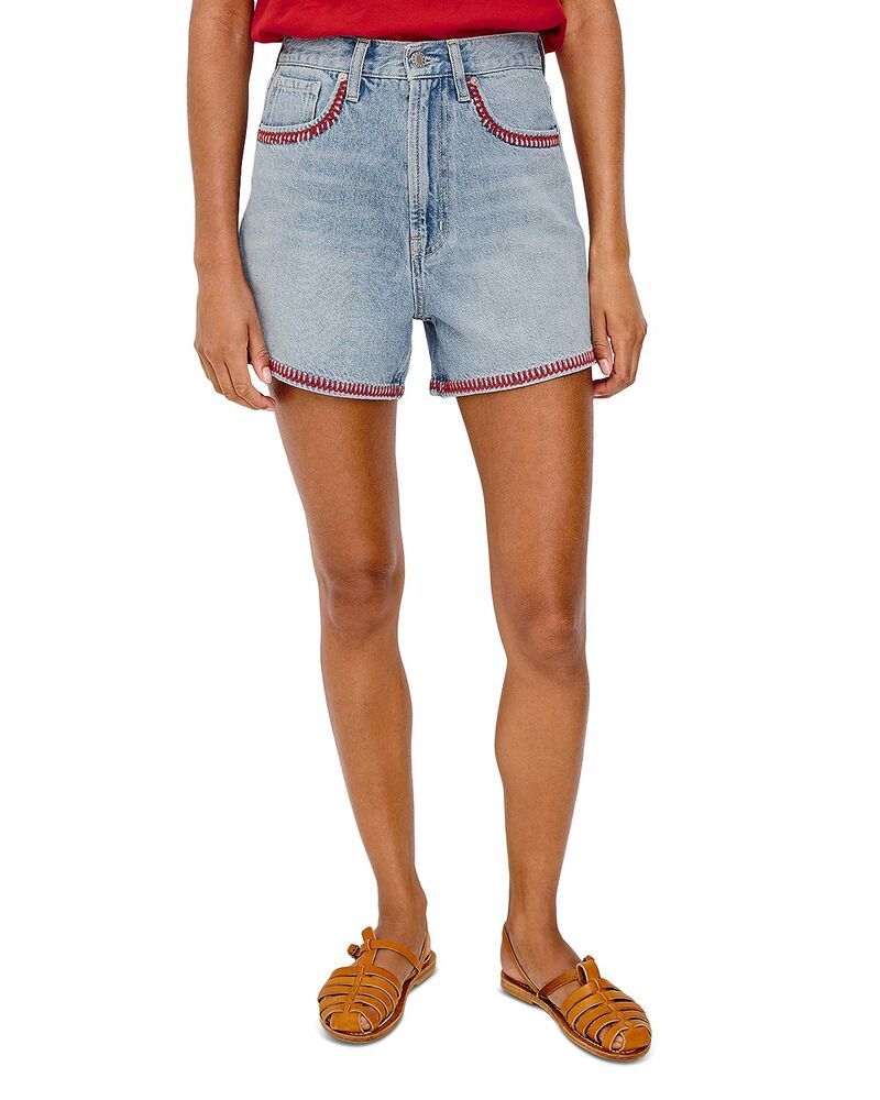 レイルズ レディース ボトムス ハーフパンツ・ショーツ ショートパンツ コントラスト Giadzy x Rails Rancho Contrastitch Shorts Cia Indigo インディゴ