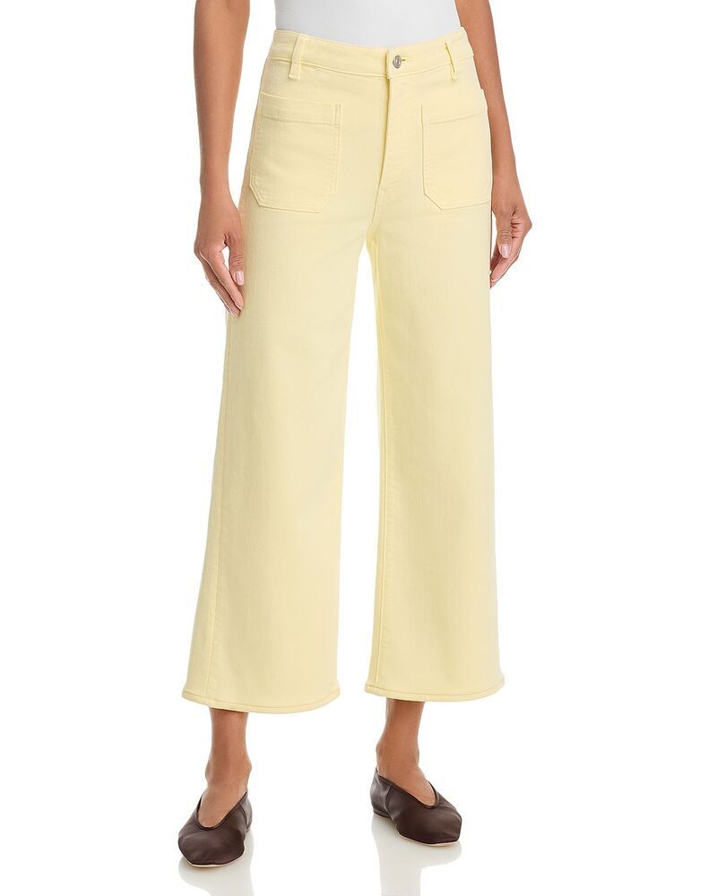 フレーム レディース ボトムス デニムパンツ ワイドレッグ アンクル ジーンズ FRAME The Anchor High Rise Wide Leg Ankle Jeans in Lemon