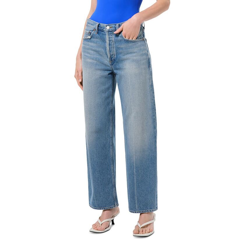 アゴルド レディース ボトムス デニムパンツ ジーンズ AGOLDE Arc Loose Wide Jeans in Brink