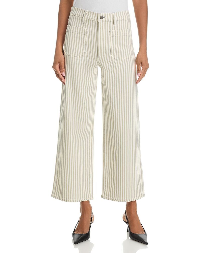 フレーム レディース ボトムス デニムパンツ アンクル ジーンズ FRAME The Anchor High Rise Ankle Jeans in Flax Stripe Flax Strip ストライプ