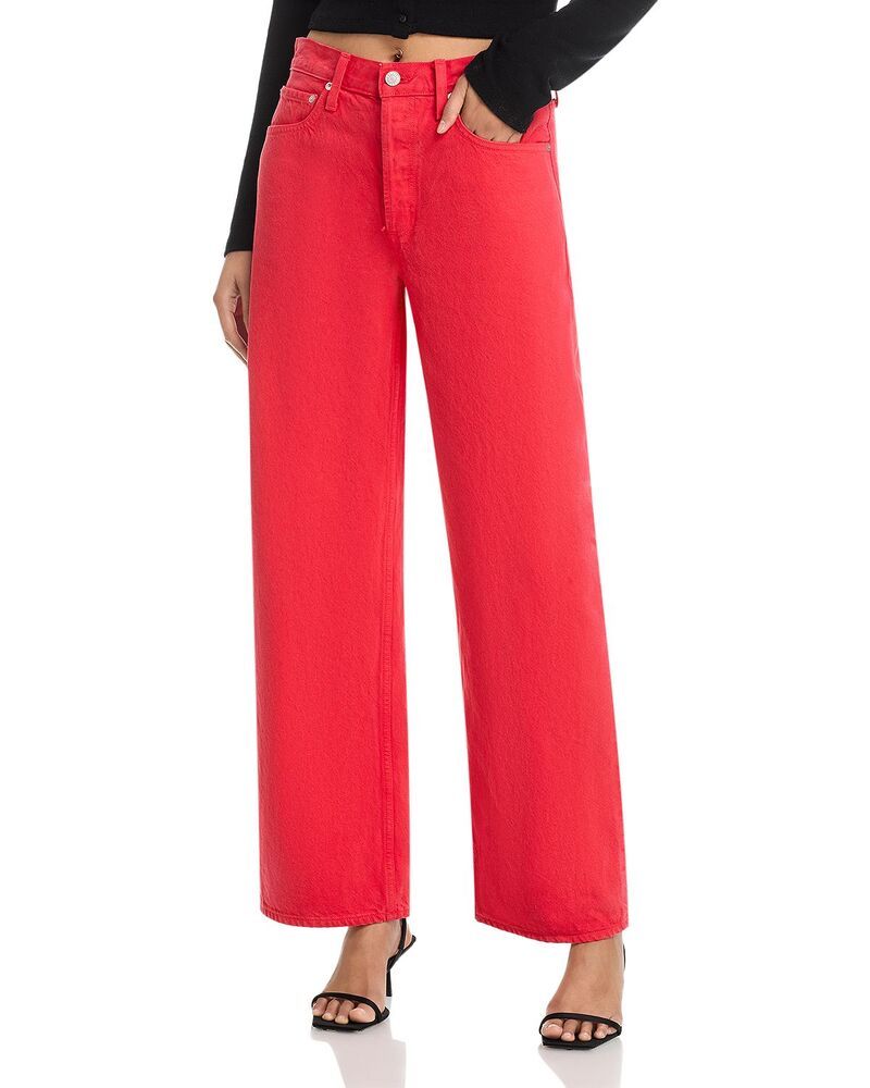 アゴルド レディース ボトムス デニムパンツ ジーンズ AGOLDE AGOLD Arc Mid Rise Loose Wide Jeans in Carnival