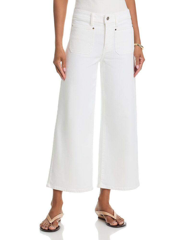 フレーム レディース ボトムス デニムパンツ ジーンズ FRAME Le Slim Palazzo Crop Harbor Jeans in Au Natural Au Natural