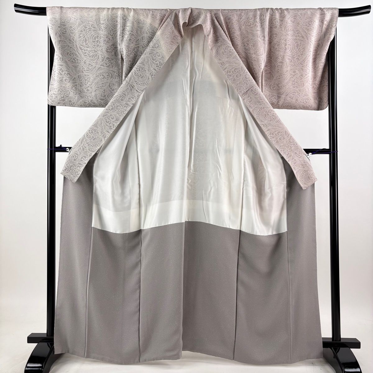 美品】 訪問着 身丈164.5cm 裄丈68.5cm L 袷 花井幸子 袋帯セット 落款 