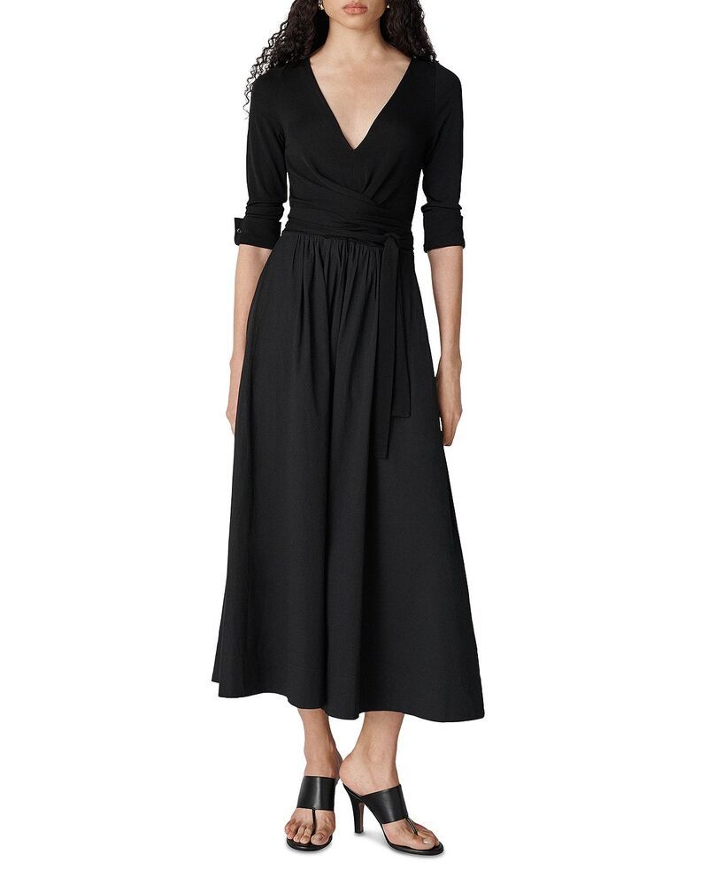 ダイアン フォン ファステンバーグ レディース トップス ワンピース DIANE von FURSTENBERG Ballerina Dress Black ブラック