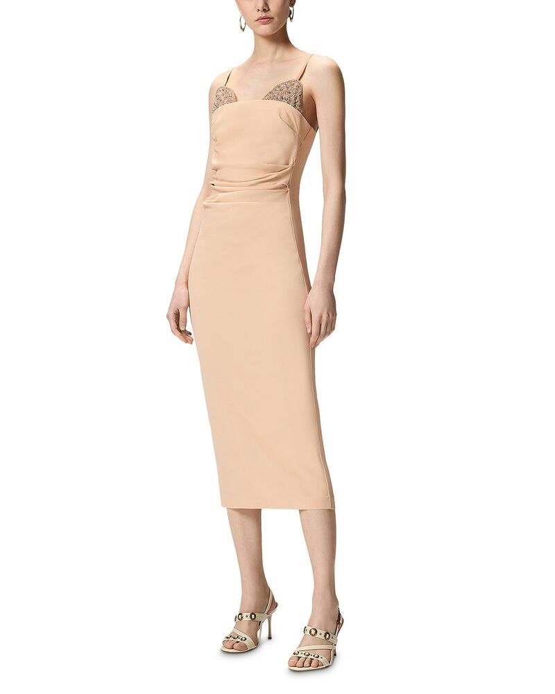 ピンコ レディース トップス ワンピース PINKO Carrubabito Double Armoure Dress Q35