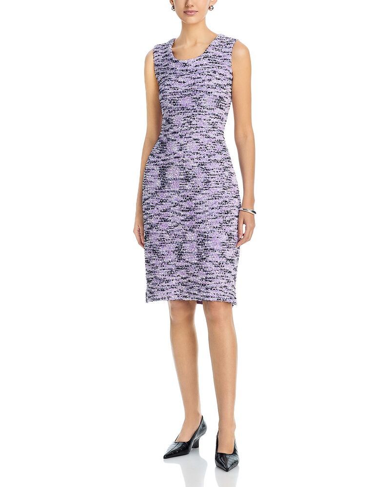 ミソック レディース トップス ワンピース ニット Misooknit Sheath Dress Hushed LavenderIris WhisperTranquil BlueBlackWhite ホワイト