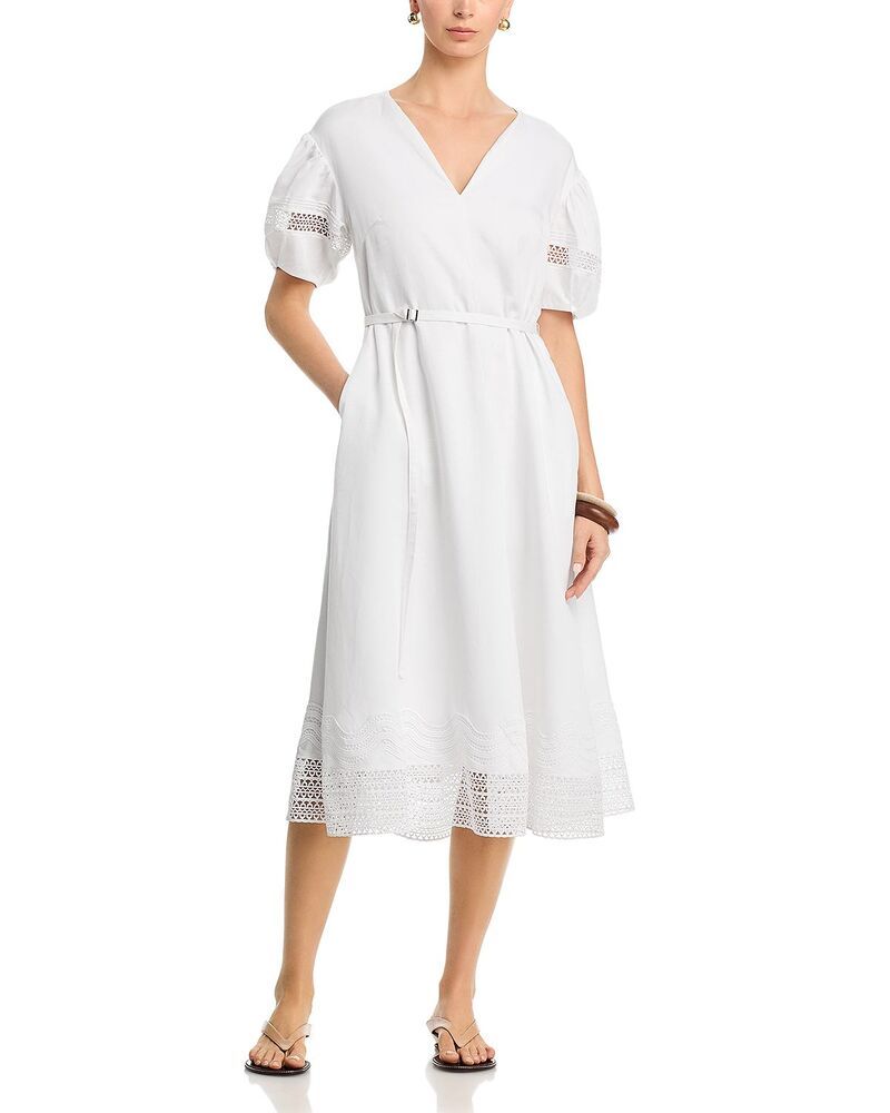 ボス レディース トップス シャツ BOSS Doralia Shirt Dress Bright White ホワイト