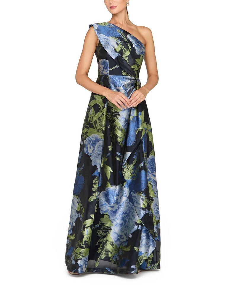 ケイ アンジャー レディース トップス ワンピース Kay Unger Daisy Gown Dk Twilight Multi マルチカラー