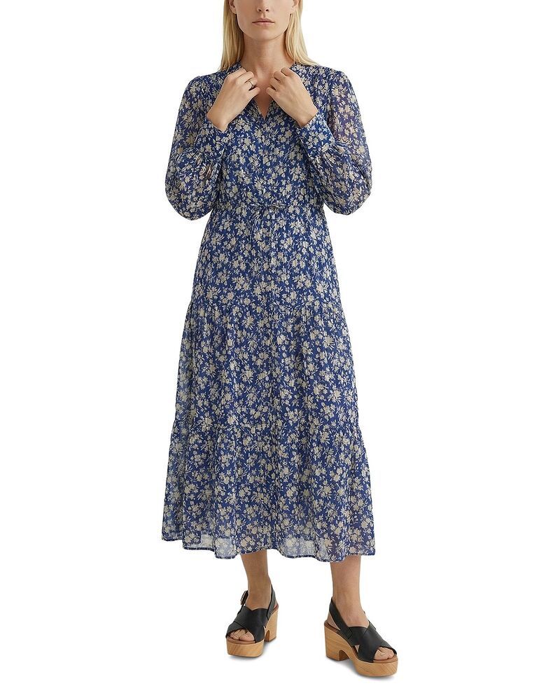 ジェラルド・ダレル レディース トップス シャツ プリント Gerardarel Ruvia Printed Long Sleeve Shirtdress Ink