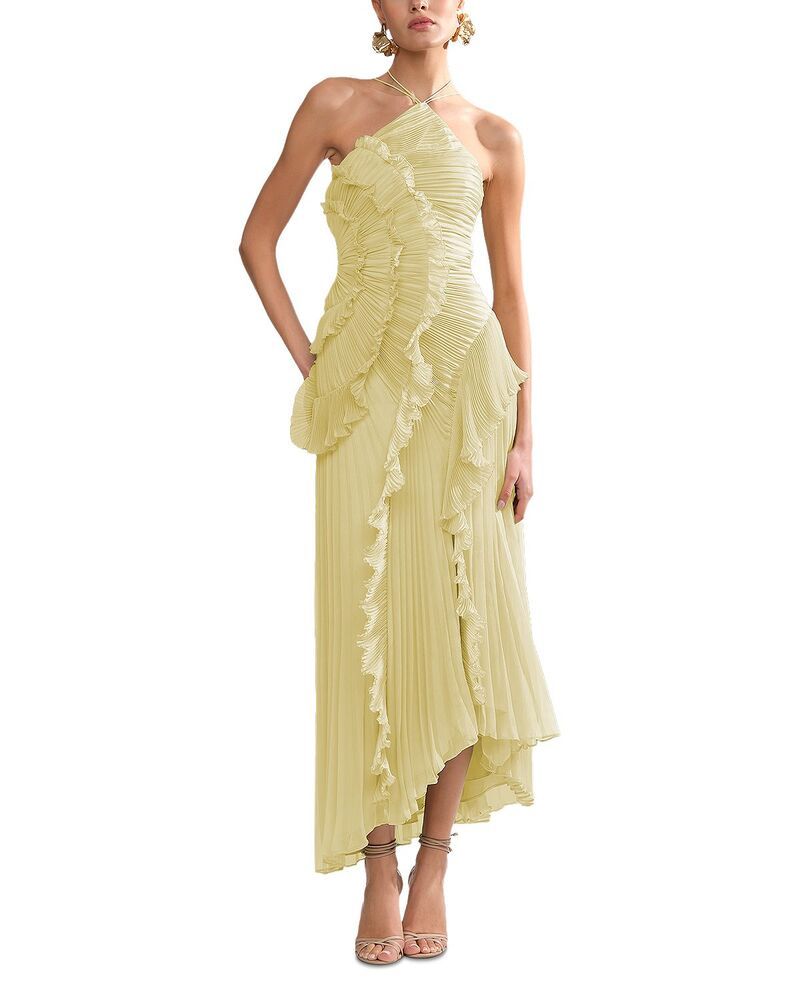 アムール レディース トップス ワンピース ホルター Amur Lorelie Halter Gown Lotus