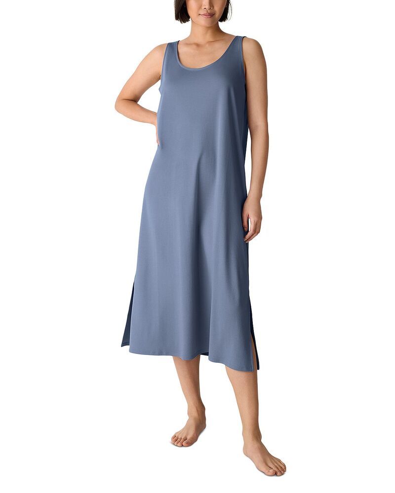 エイリーンフィッシャー レディース トップス ワンピース Eileen Fisher Scoop Neck Dress Haze
