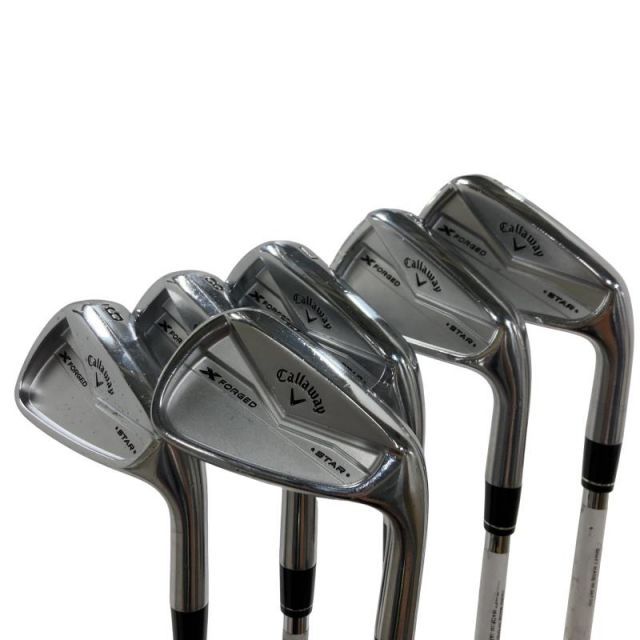 【中古】 キャロウェイ X FORGED STAR(2024) 6S アイアンセット IR NS PRO MODUS3 TOUR105 (フレックスS) メンズ 男性用 右利き 右用 Cランク ゴルフクラブ
