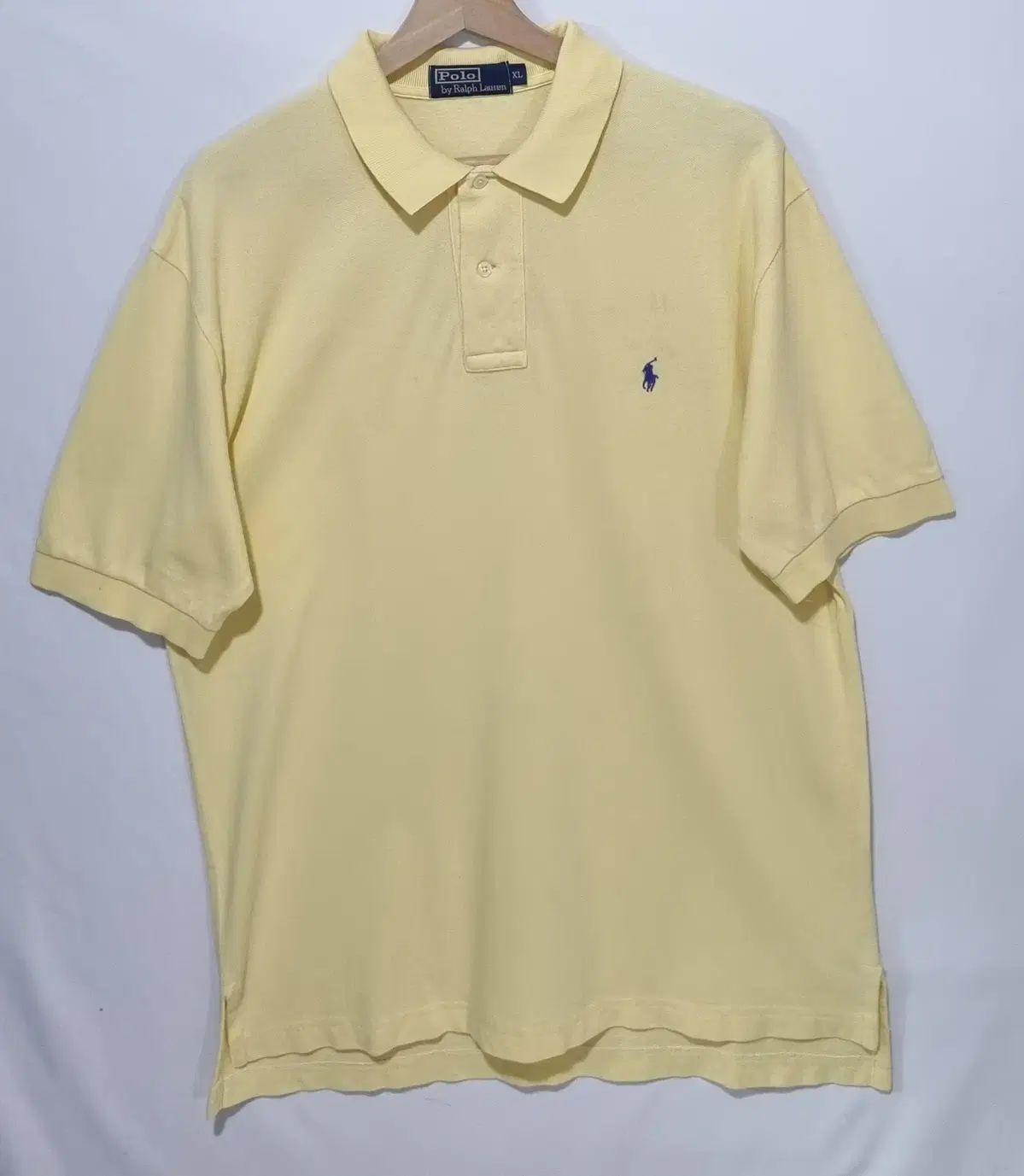 XL ) POLO RALPH LAUREN(ポロラルフローレン) ライトイェロー PK 半袖Tシャツ