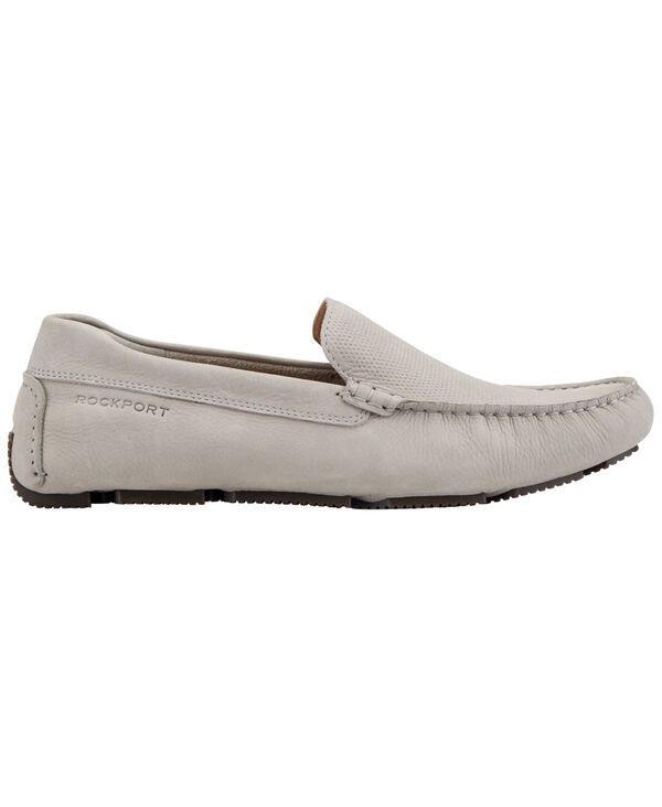 ロックポート メンズ シューズ スリッポン・ローファー Rockport Mens Rodger Dress Casualoafers Light Gray グレー