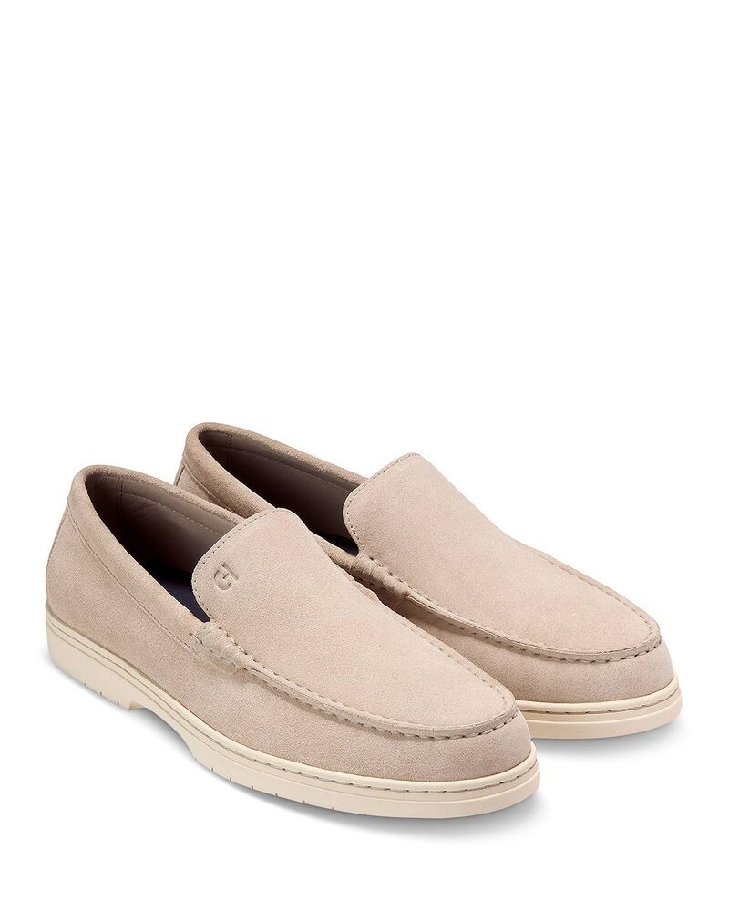コールハーン メンズ シューズ スリッポン・ローファー Cole Haan Mens Greenwich Grand Venetian Loafers Oxford Tan Suede タン