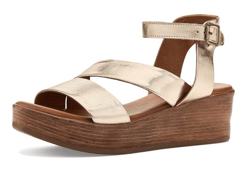 ミズムーズ レディース シューズ ヒール サンダル Miz Mooz Wynter Wedge SandalsWo Gold ゴールド