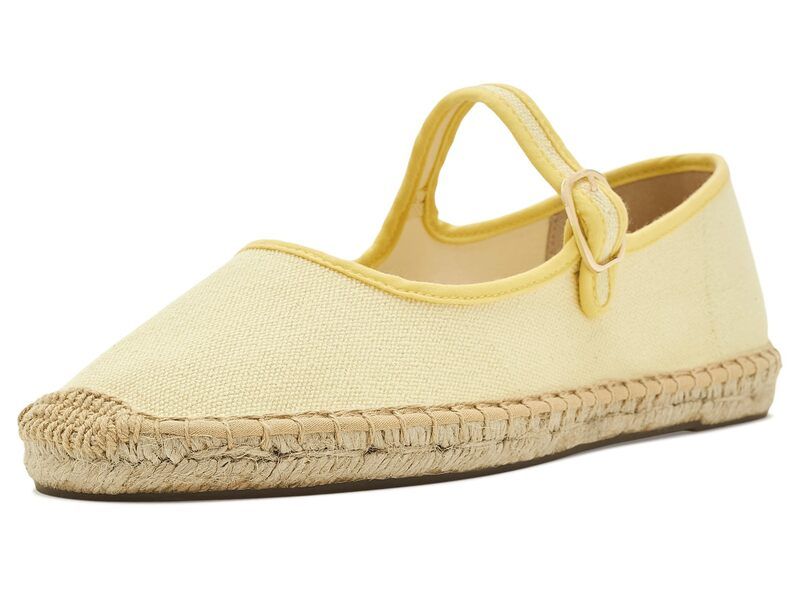 ソルドス レディース シューズ サンダル Soludos Mary Janespadrille Butter Yellow イエロー