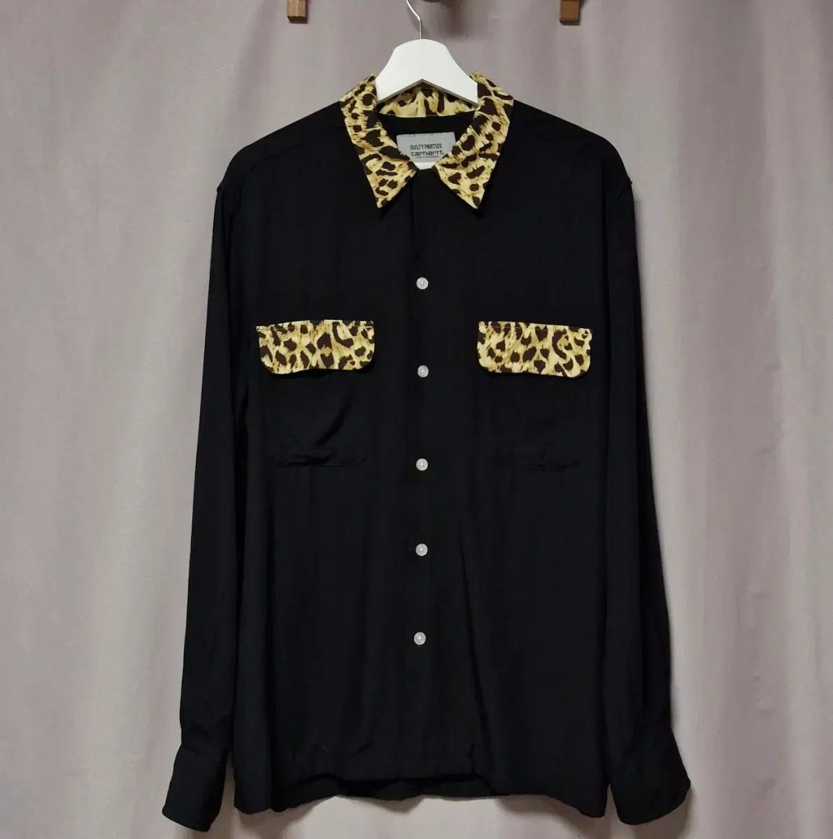 WACKO MARIA ワコマリア x Carhartt カーハート ヒョウ柄 レオパード シャツ