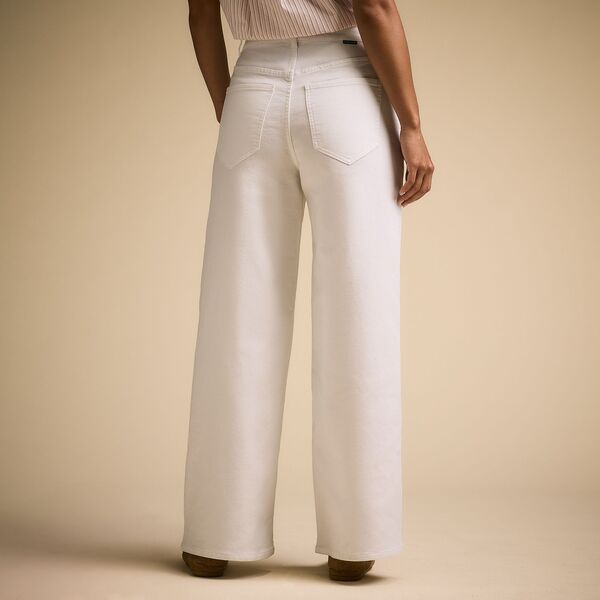 キャリー レディース ボトムス カジュアルパンツ ワイドレッグ デニム CALIA Womens Effortless Denim Wide Leg Pant Pure White ホワイト