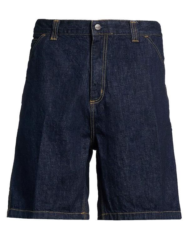 カーハート メンズ ボトムス ハーフパンツ・ショーツ デニムショートパンツ CARHARTT Blue ブルー