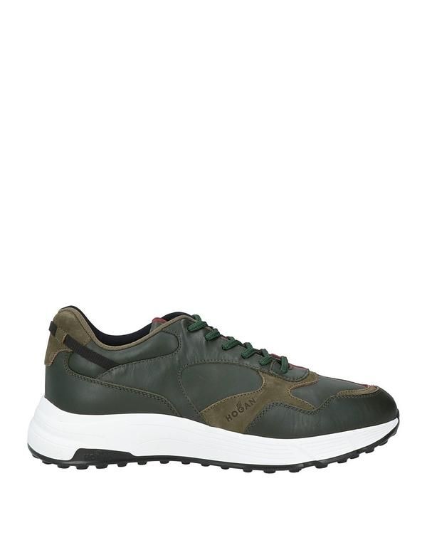 ホーガン メンズ シューズ スニーカー HOGAN Military Green グリーン