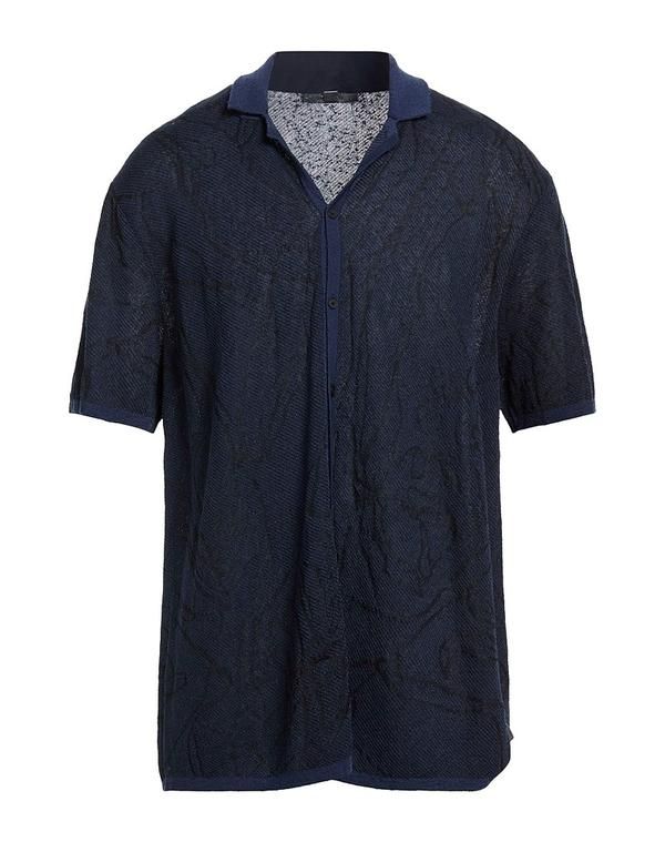ジョンバルベイトス メンズ アウター カーディガン JOHN VARVATOS Navy ネイビー