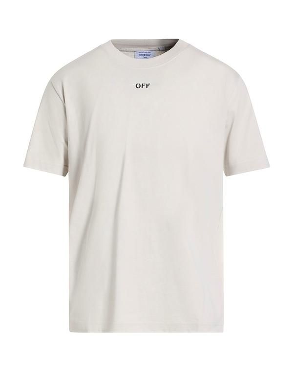 オフホワイト メンズ トップス Tシャツ OFFWHITE T Light Gray グレー