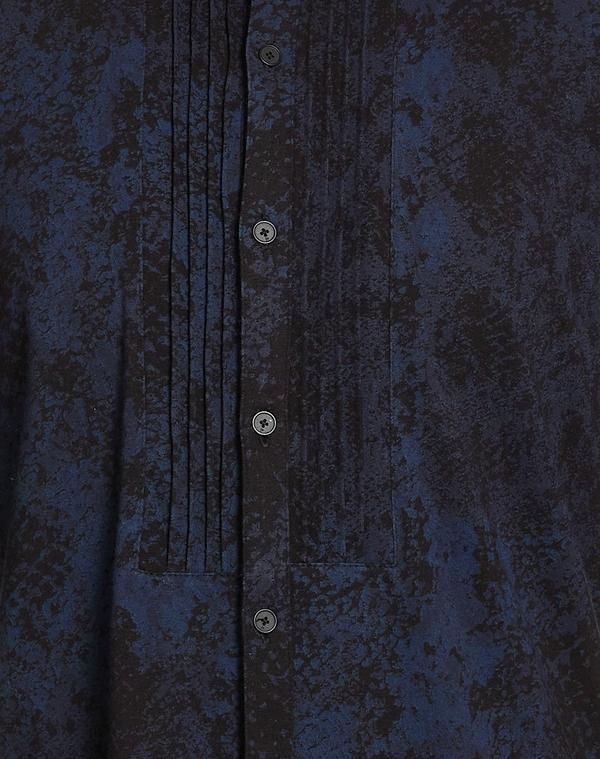 ジョンバルベイトス メンズ トップス シャツ JOHN VARVATOS Midnight Blue ブルー