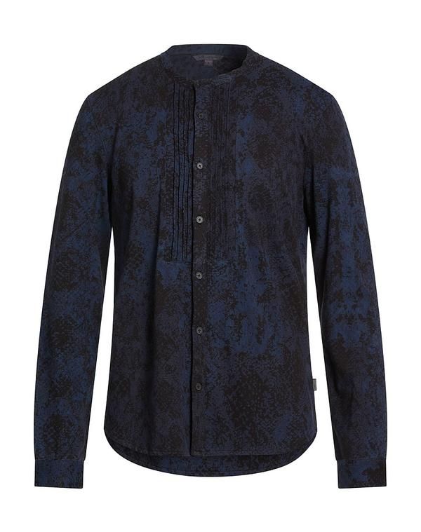 ジョンバルベイトス メンズ トップス シャツ JOHN VARVATOS Midnight Blue ブルー