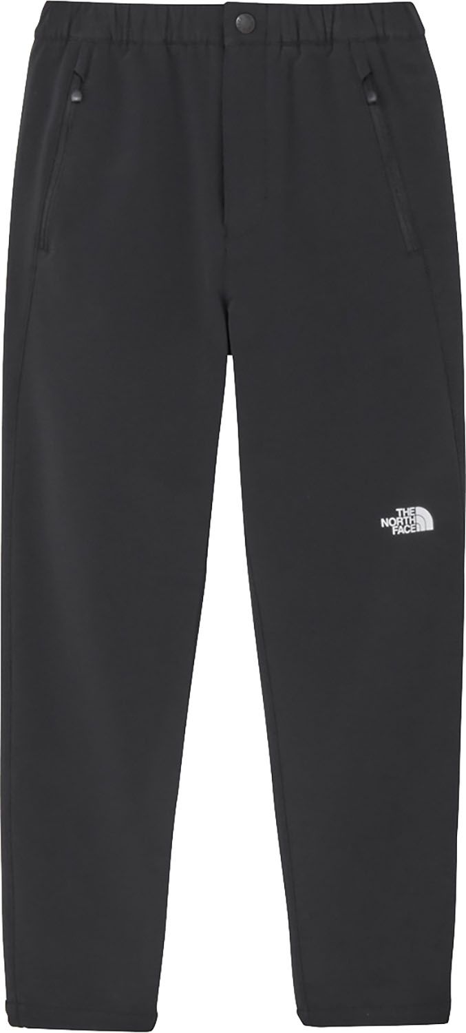 ザ・ノース・フェイス THE NORTH FACE アウトドア キッズ バーブパンツ 子供 ジュニア ロング 長ズボン ボトムス キャンプ 普段着 林間学校 遠足 シンプル ハイキング ストレッチ性 伸縮 ファスナーポケット NBJ82501 K ブラック