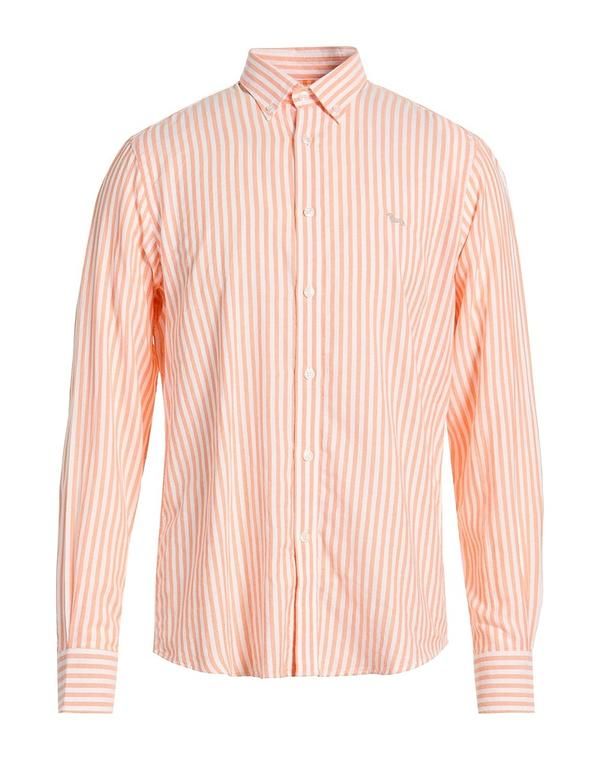 ハーモント ブレイン メンズ トップス シャツ HARMONT BLAINE Orange オレンジ