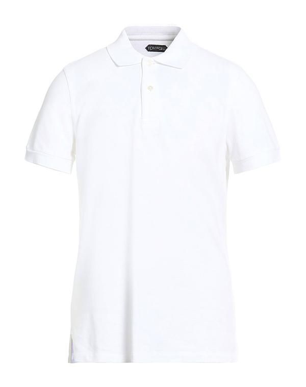 トム・フォード メンズ トップス ポロシャツ TOM FORD White ホワイト