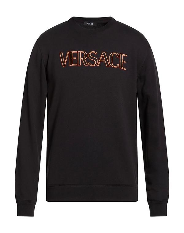 ヴェルサーチ メンズ アウター パーカー・スウェット VERSACE Black ブラック