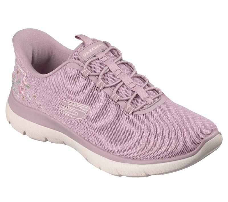 スケッチャーズ レディース シューズ スニーカー SkecherslipIns Womens Lightweight SlipOn Sneakers Mauve