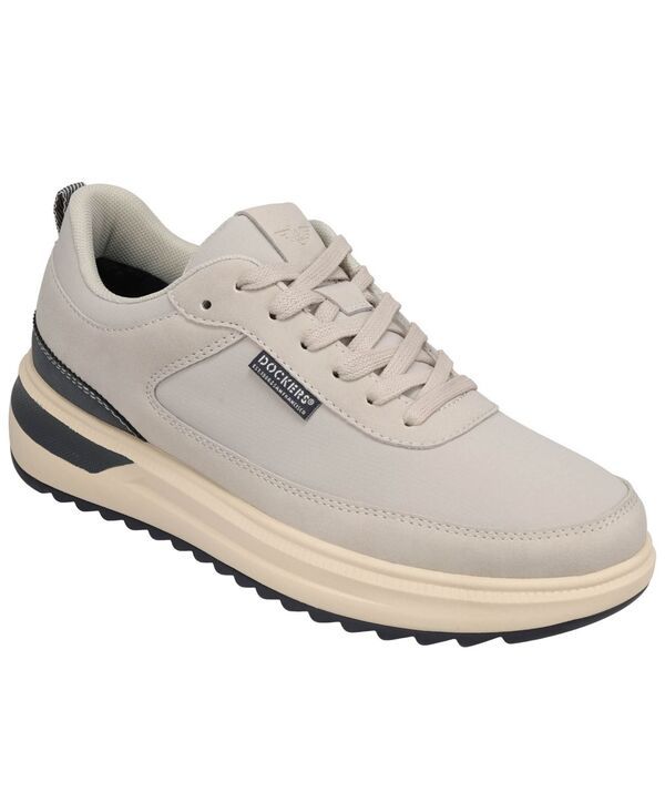 【送料無料】 ドッカーズ メンズ スニーカー シューズ Mens Revved Casual LaceUp Sneakers Light Gray