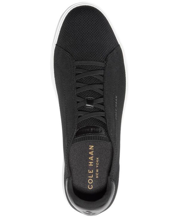 【送料無料】 コールハーン メンズ スリッポン・ローファー シューズ Mens Grandpro Luxe Slipon Stitchlite Sneakers BlackWhite