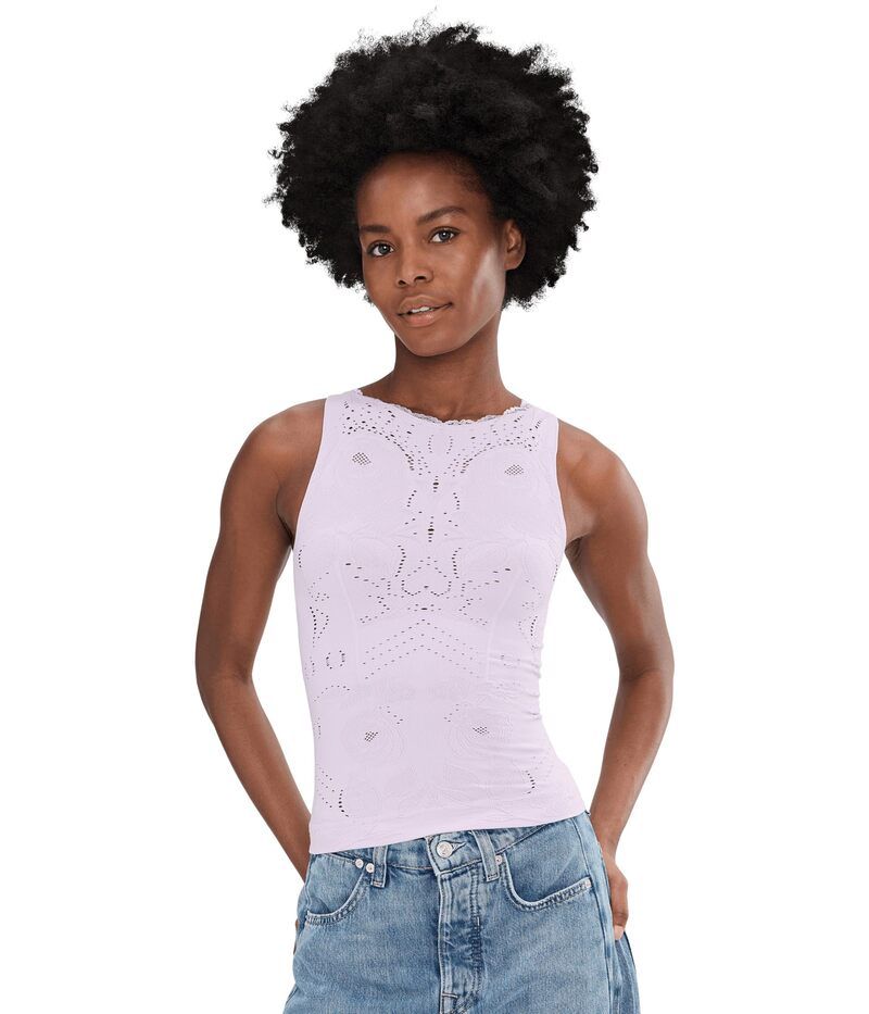 フリーピープル レディース トップス シャツ Free People Flirty Flutters Tank Orchid Hush