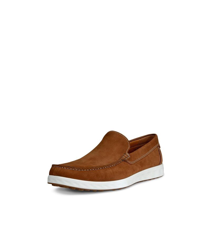 エコー メンズ シューズ スリッポン・ローファー ECCO S Lite Moclassicamel キャメル