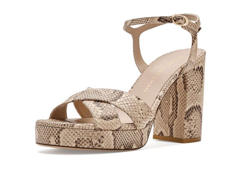 スチュアート ワイツマン レディース シューズ ヒール プラットフォーム サンダル Stuart Weitzman Dayna Platform Sandal Adobe 1 46,680円