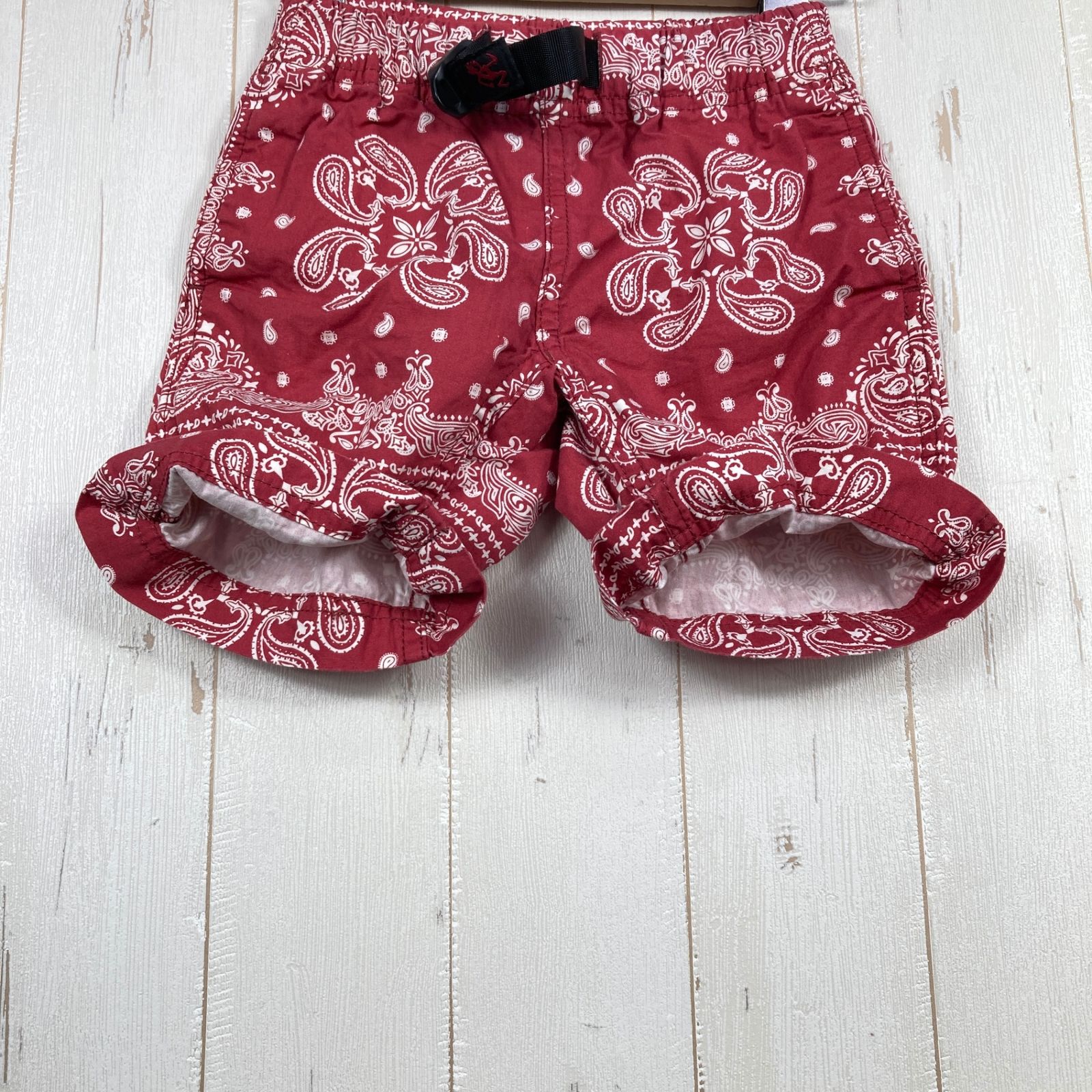 ✉️Kid's 92 レッド系 Gramicci ( グラミチ ) コットン ペイズリー