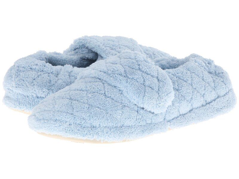 エイコーン レディース シューズ サンダル Acorn Spa Wrapowder Blue Fabric ブルー