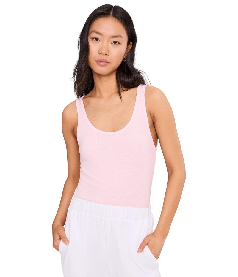 マイケルスターズ レディース トップス シャツ Michael Stars Breken Boyfriend Tank Blush ブラッシュ