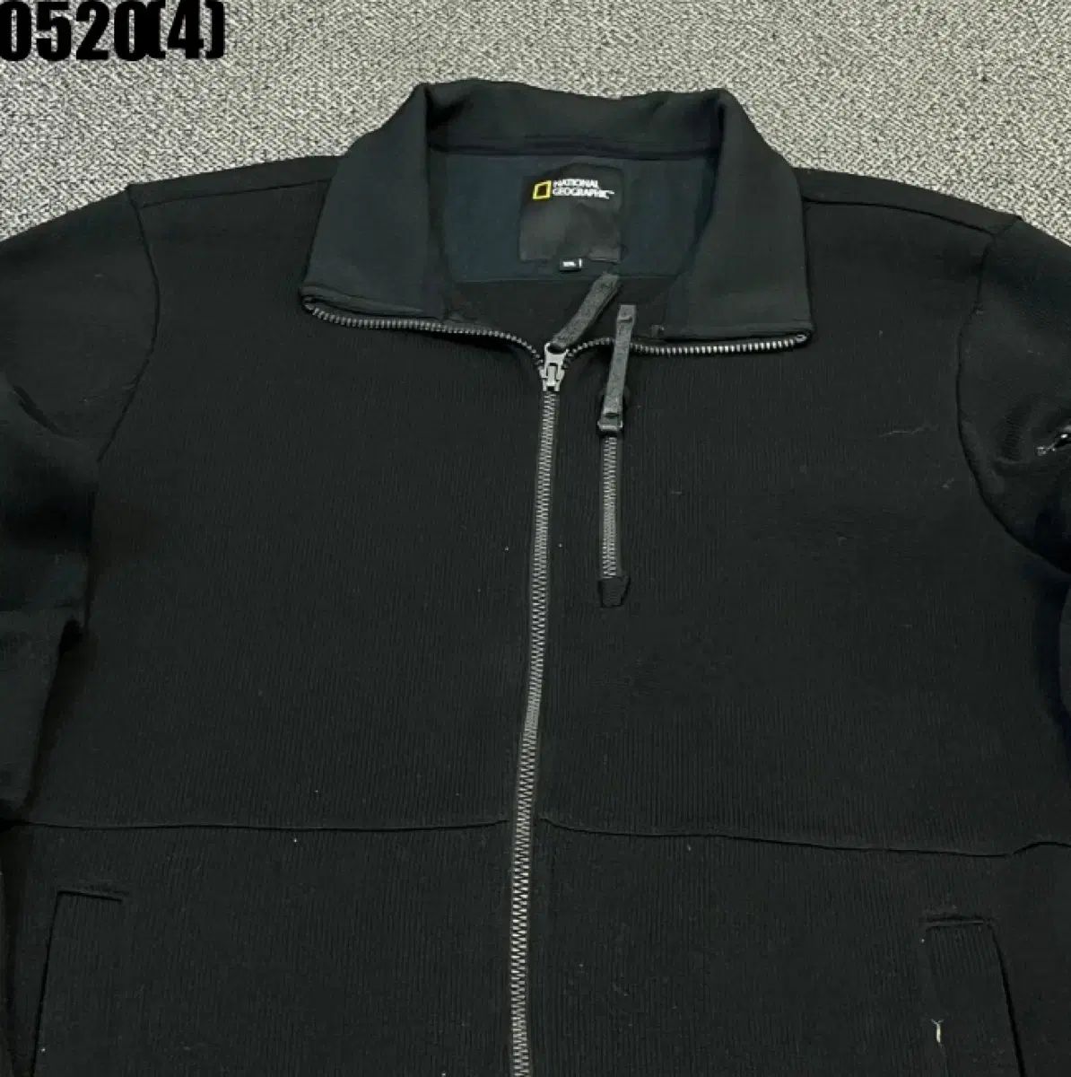 ナショナルジオグラフィック ブラック ジップアップ ジャケット 2XL | 0520