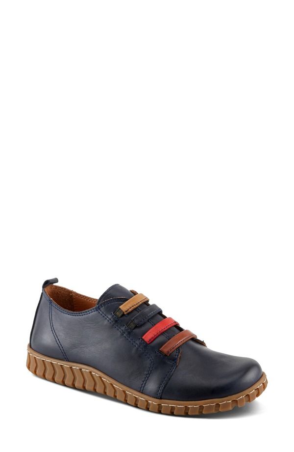 スプリングステップ レディース シューズ スニーカー Spring Step Emmalina Sneaker Navy ネイビー