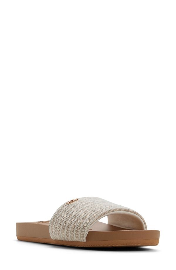 ロキシー レディース シューズ サンダル Roxy Nanu Slide Sandal Natural