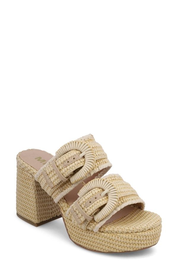 ミア レディース シューズ ヒール サンダル MIA Rebekah Slide Sandal Natural 18,346円